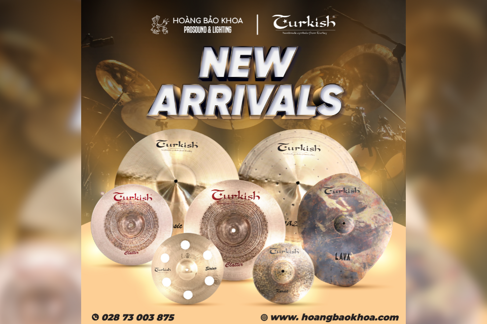 Hoàng Bảo Khoa - Nhà phân phối chính thức của Turkish Cymbals