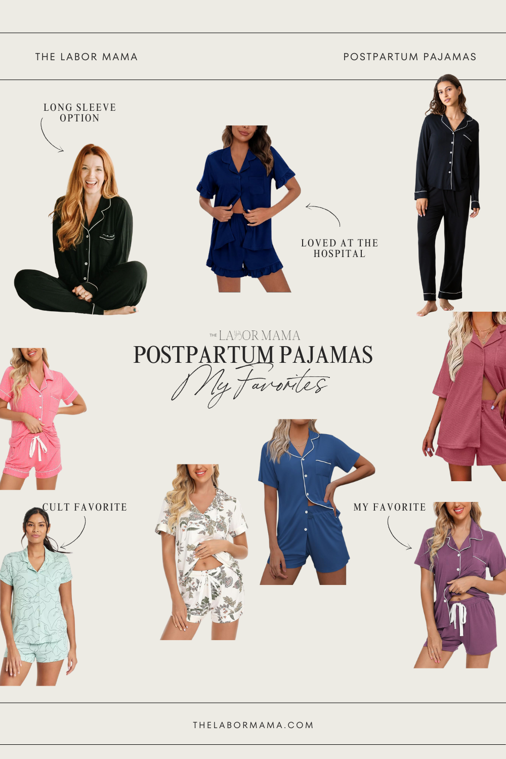 Best postpartum pajamas sale