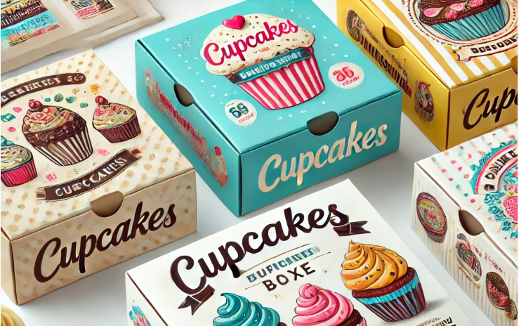 Personalized Cupcake Boxes
