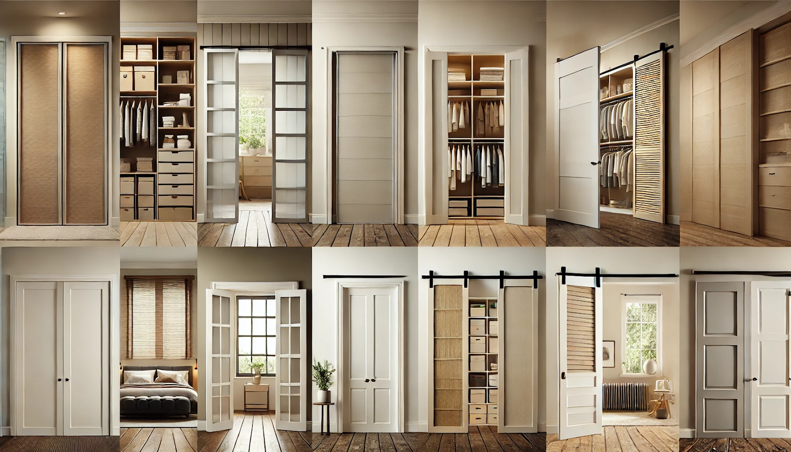 Selecting the Right Type of Closet Doors