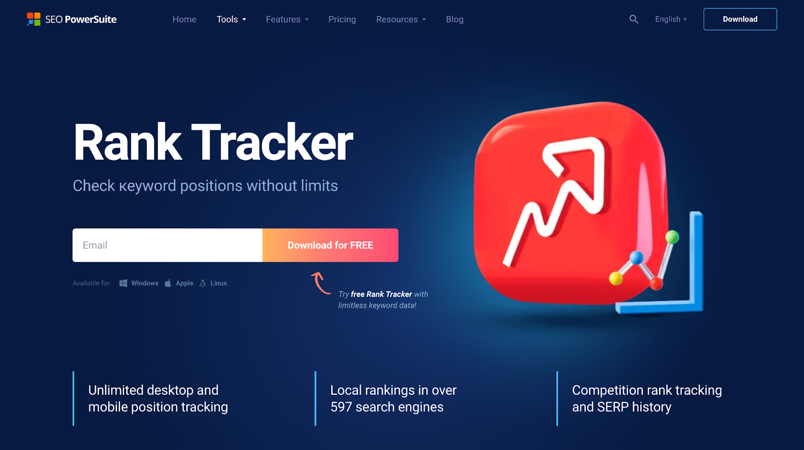 SEO PowerSuite Rank Tracker - Best Rank Tracker Tools