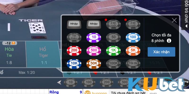 Lý do bạn nên lựa chọn rồng hổ KUBET