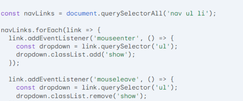 JavaScript Structure