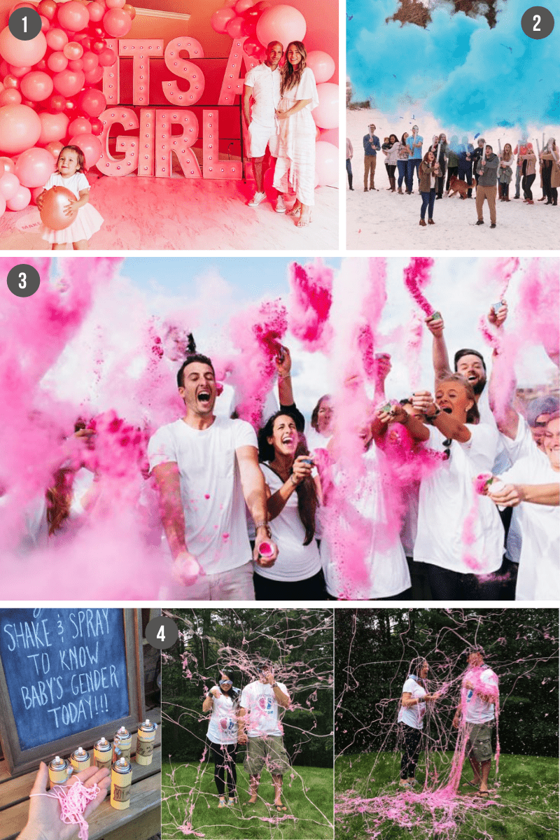 easy gender reveal ideas with low budget