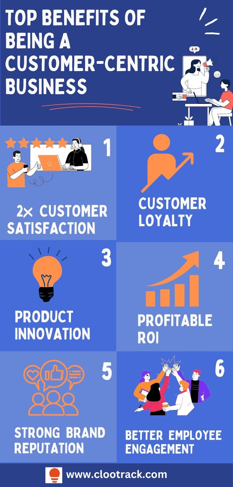 Top Benefits of a customer-centric business approach in improving customer experience
