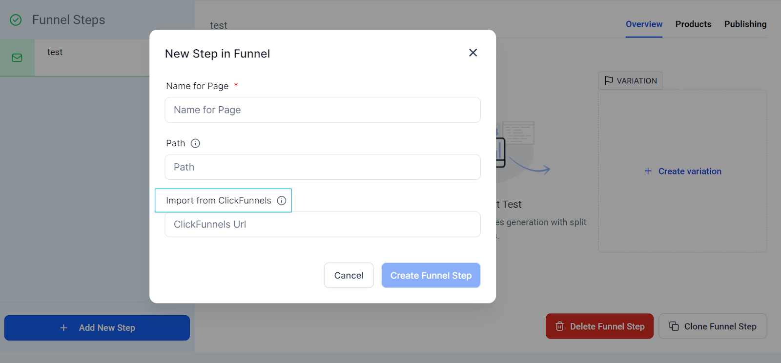 Importing landing pages into Go High Level from Clickfunnels