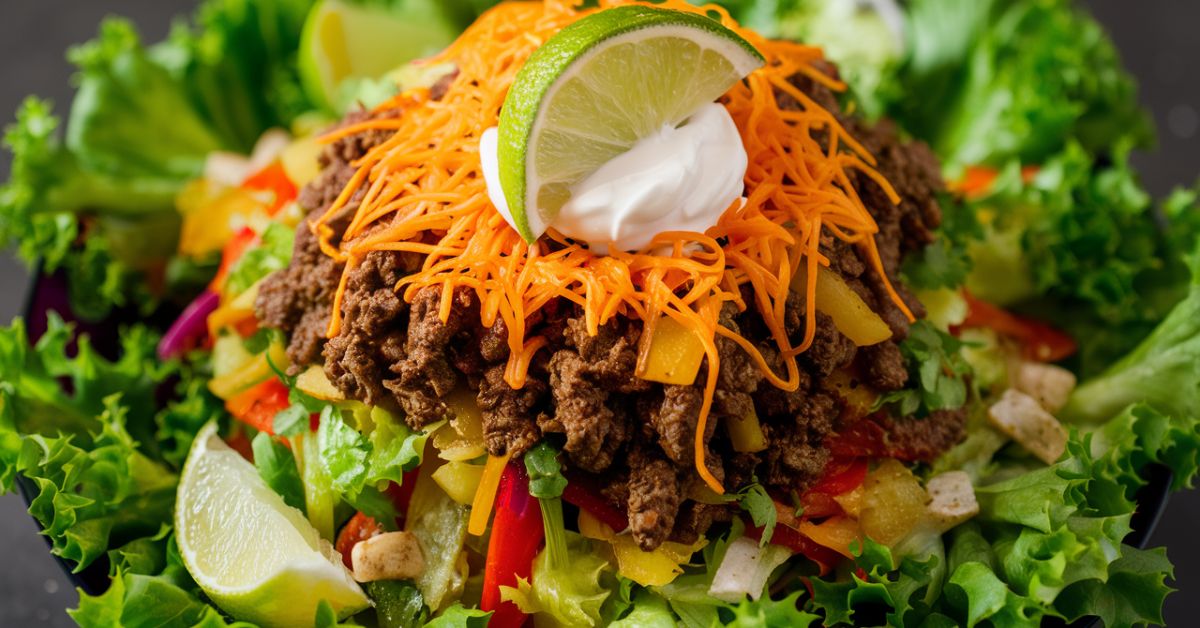 keto taco salad  recipe 