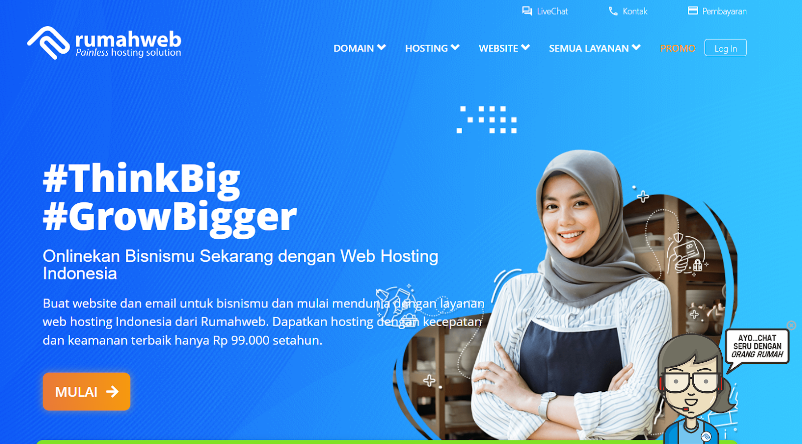 Hosting provider RumahWeb