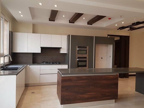 هزینه ساخت کابینت امأیاف سفید