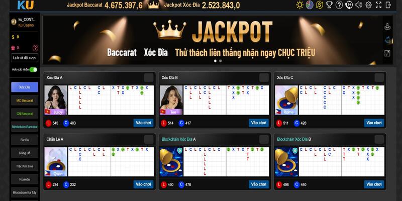 Chinh phục các tựa game bài hấp dẫn tại Casino Kubet