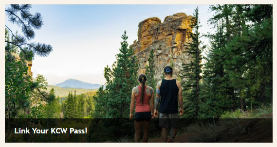 Screenshot of title image of Link Your Keep Colorado Wild Pass clickable title image.