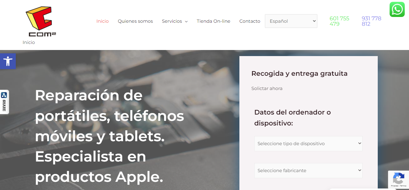 Reparación profesional de macbook en Barcelona.
