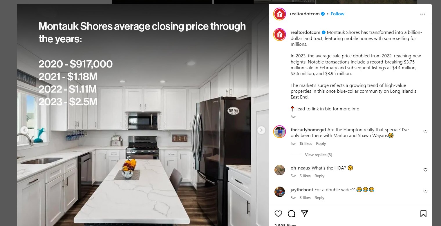 real estate marketing with Instagram