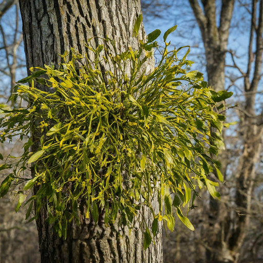 The Art of Patience: Witnessing the Magic of Mistletoe Growth