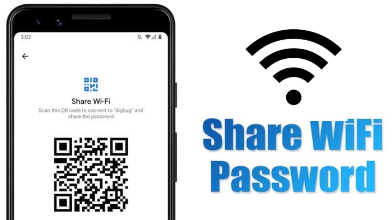 how to share wifi password