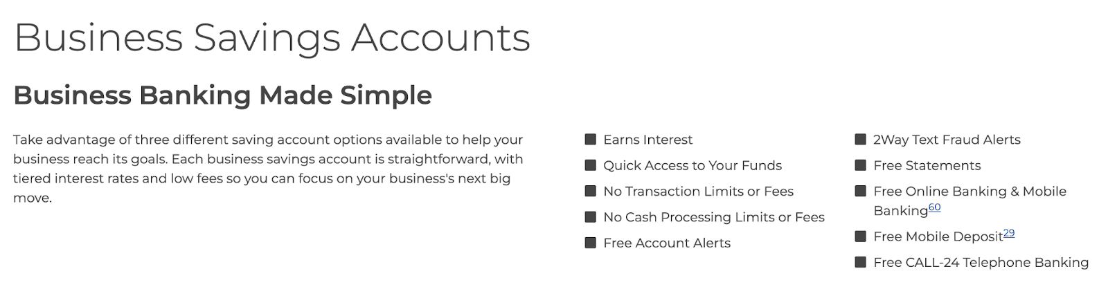 SCCU business savings and investing