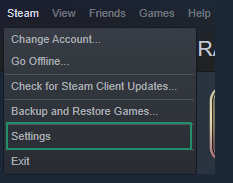 Steam Setting