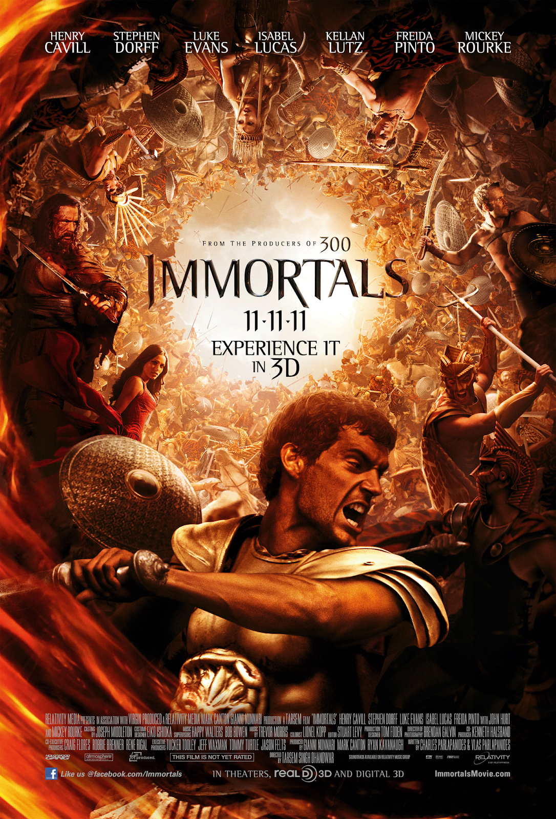 Immortals- best adventure fantasy movies