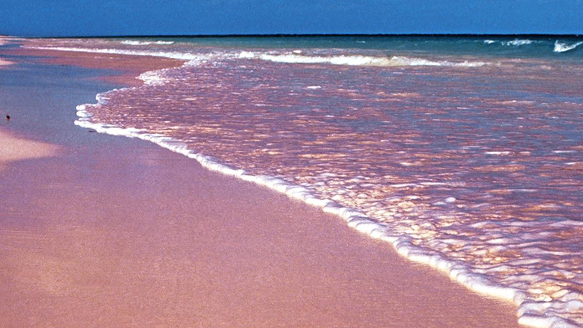 Pink Sand in Australia 