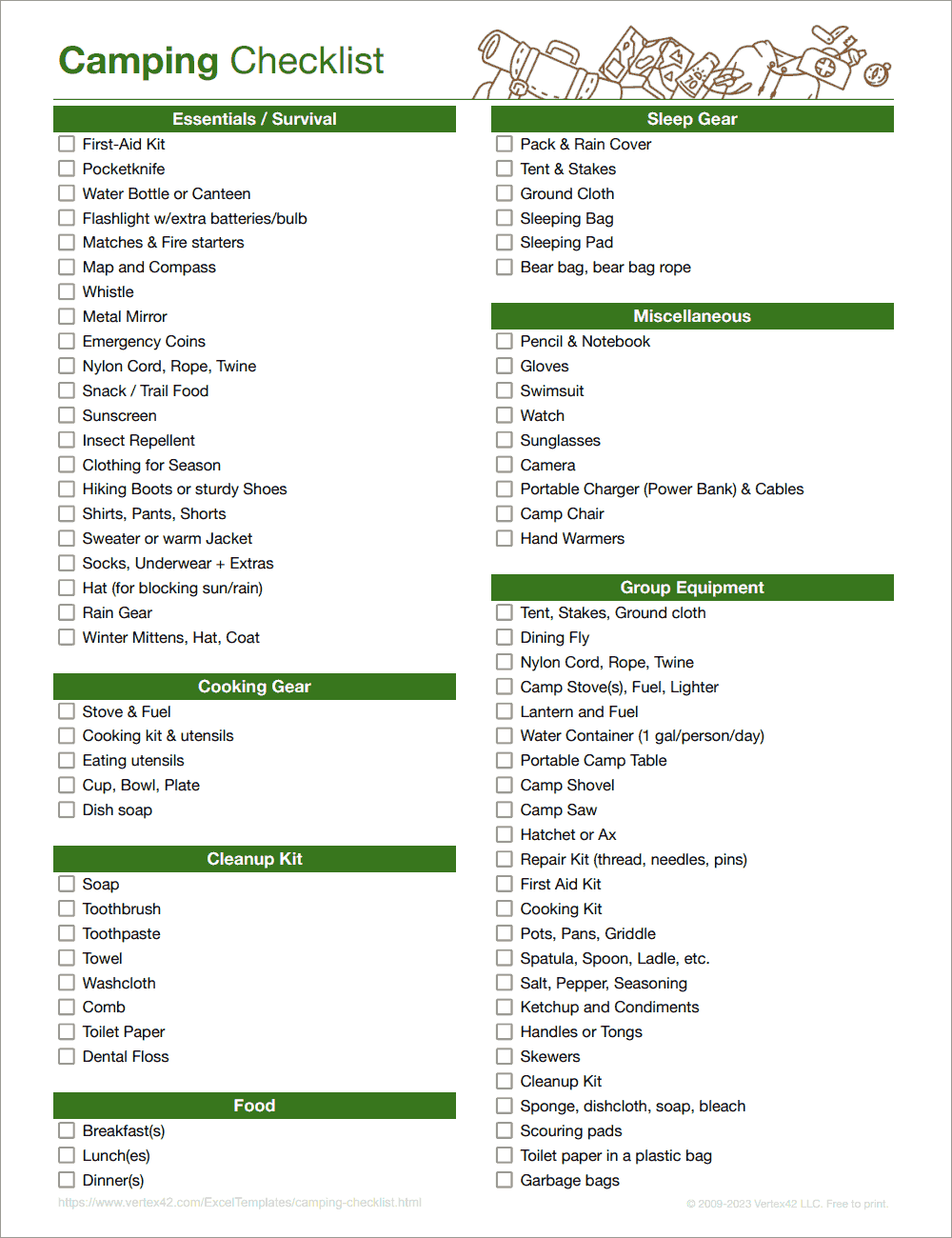 Camping Checklist Essentials: Pack Smart & Enjoy Nature!