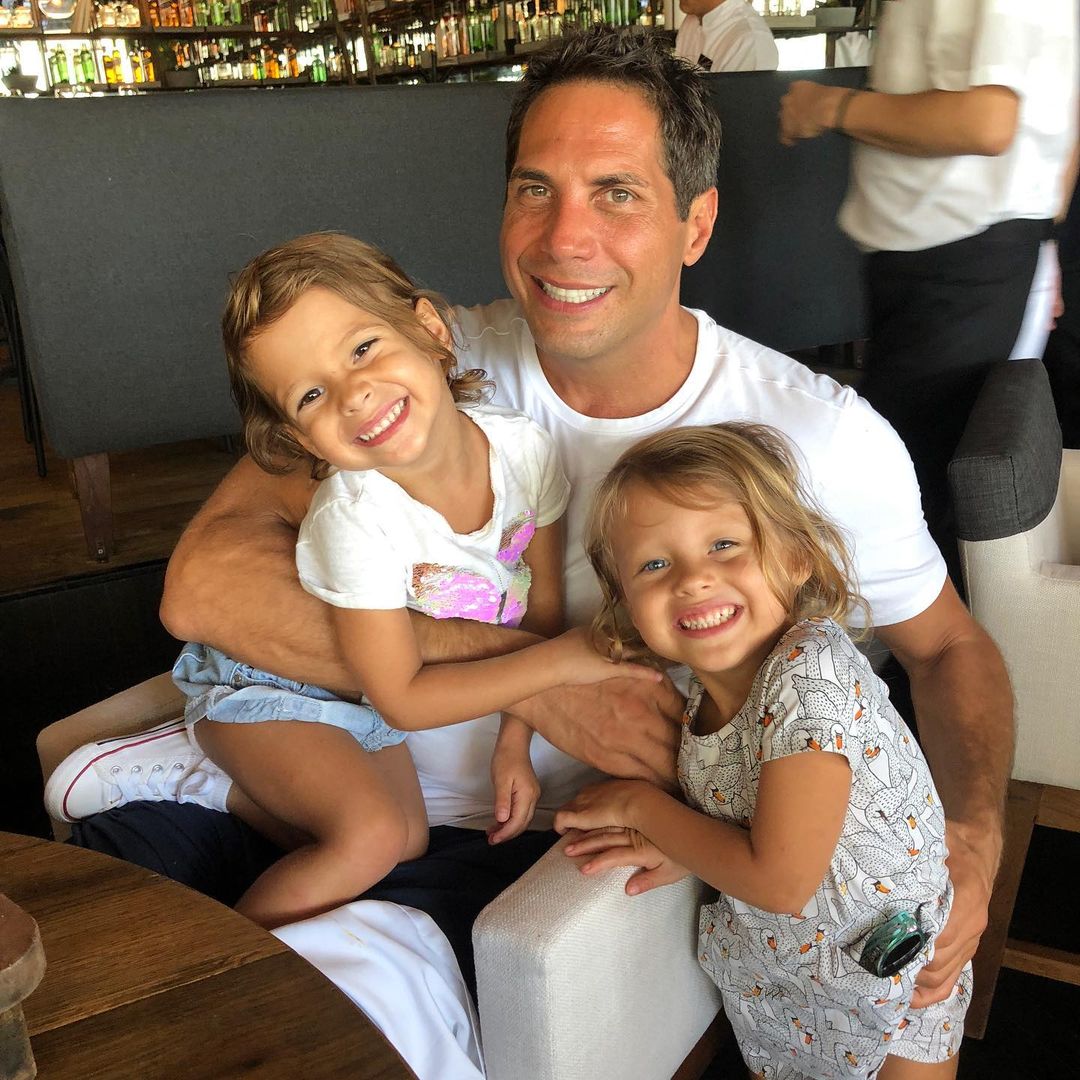 Joe Francis with his Kids