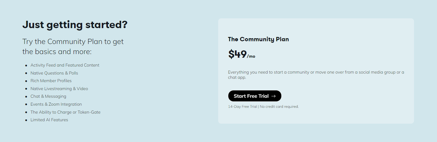 The community plan