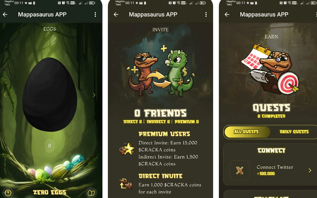 Mappasaurus крипто игра