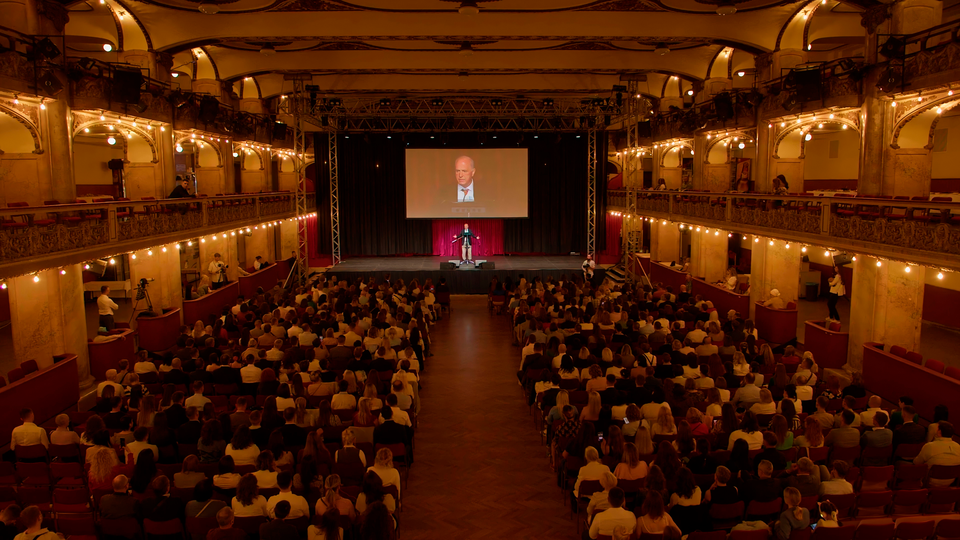 The international conference "ALLATRA CLIMATE CRISIS SUMMIT", Prague Lucerna Palace, May 11, 2024