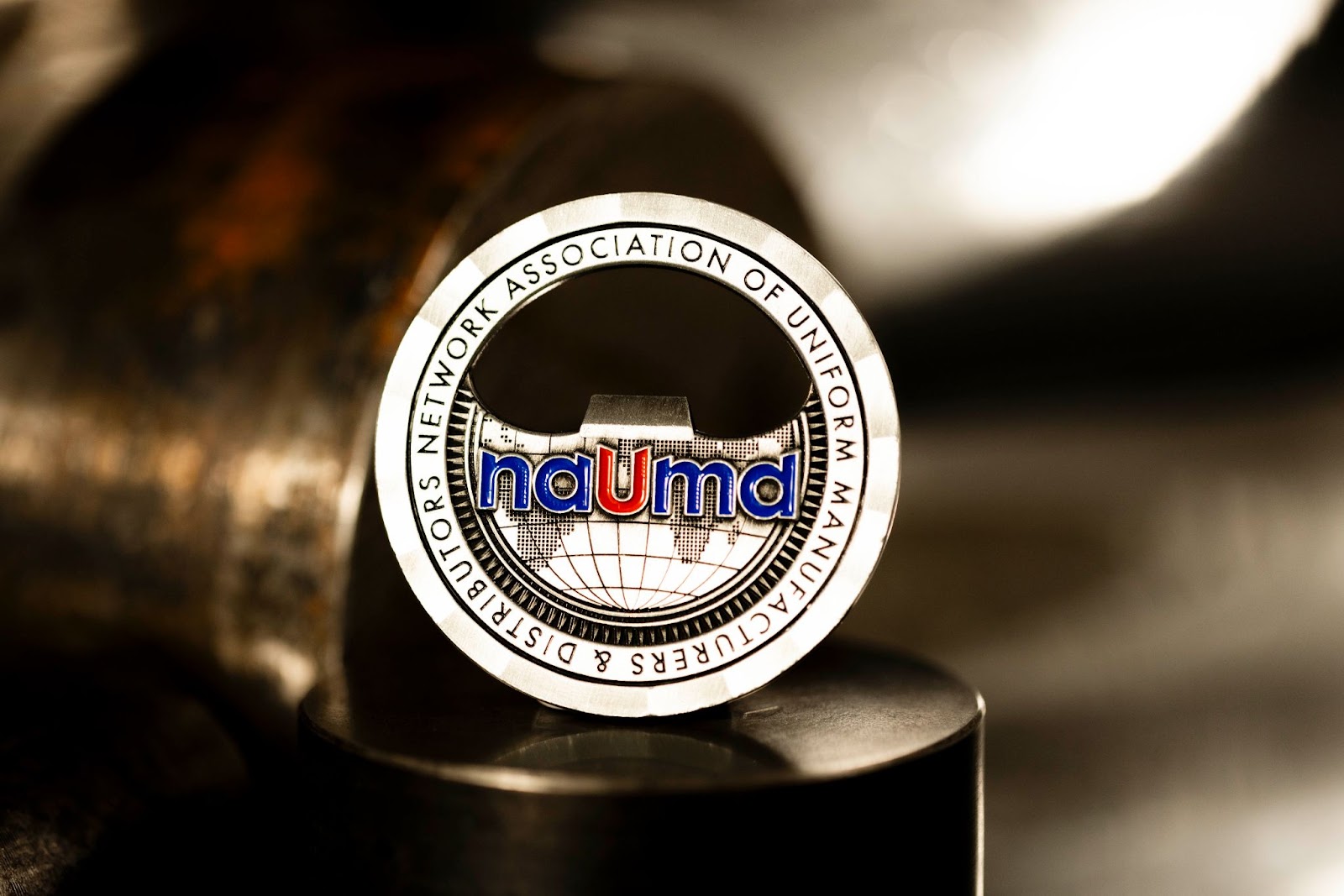 Custom challenge coin made for the NAUMD convention