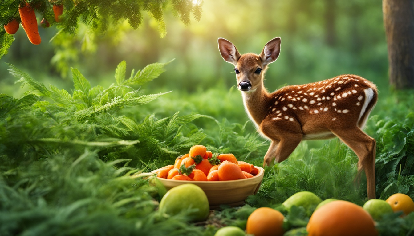 what to feed a deer fawn