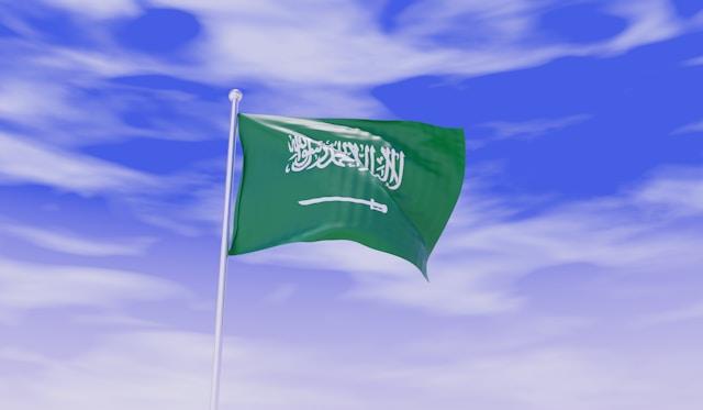 Picture of the flag of Saudi Arabia
