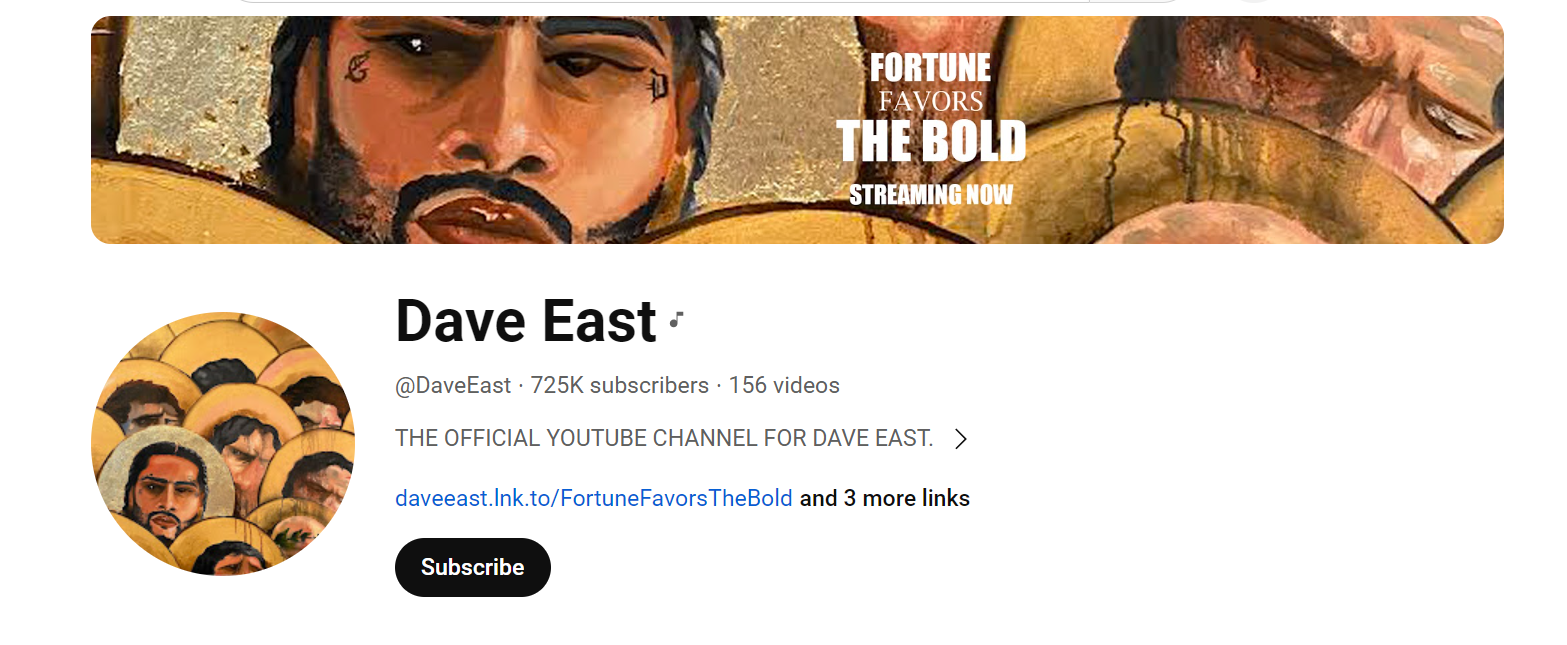 Dave East YouTube Channel