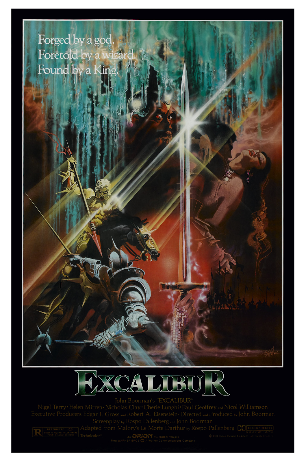 Excalibur- adventure fantasy film