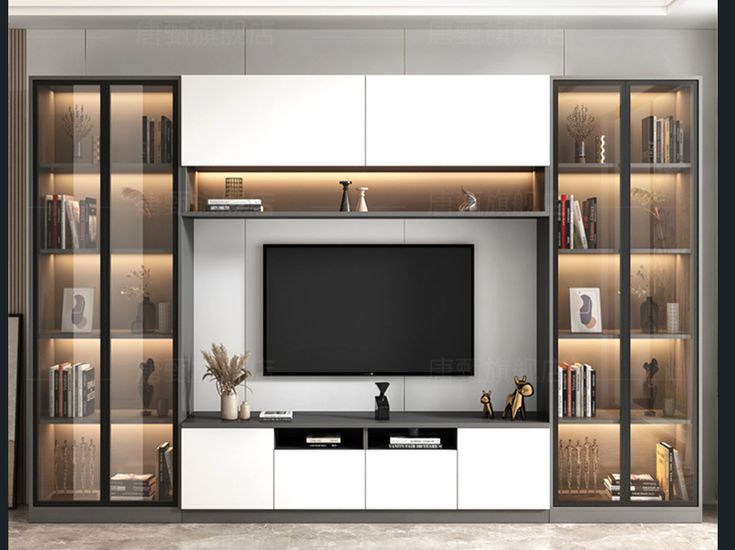 Glass TV Cabinet Designs