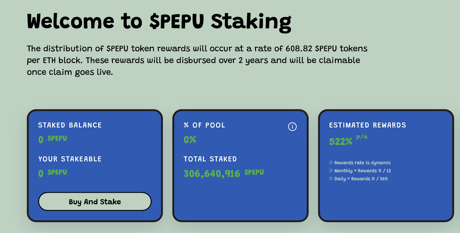 PEPU Staking 