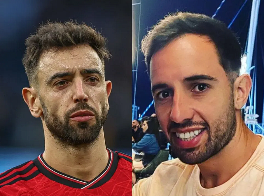  Bruno Fernandes and his brother