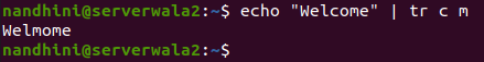 Linux tr Command Examples