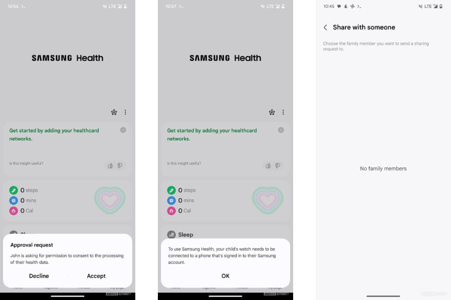 Les Montres Galaxy de Samsung Auront le Suivi de la Santé Familiale