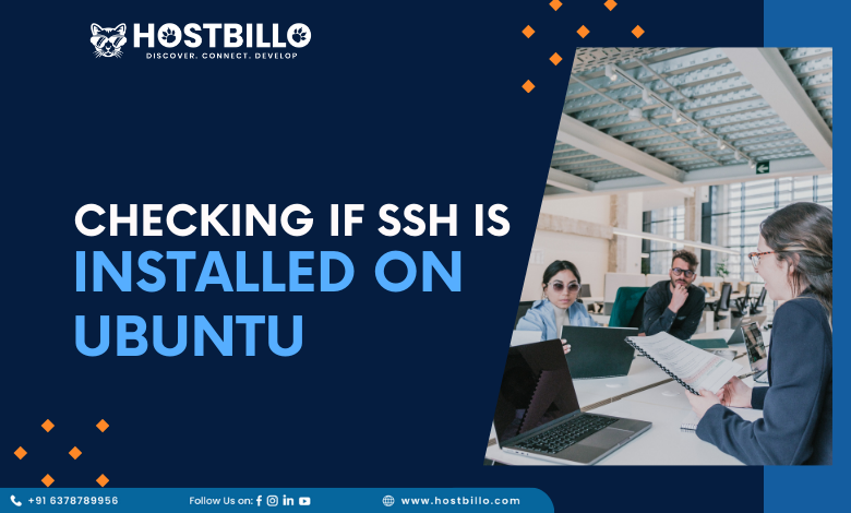 Checking if SSH is installed on Ubuntu
