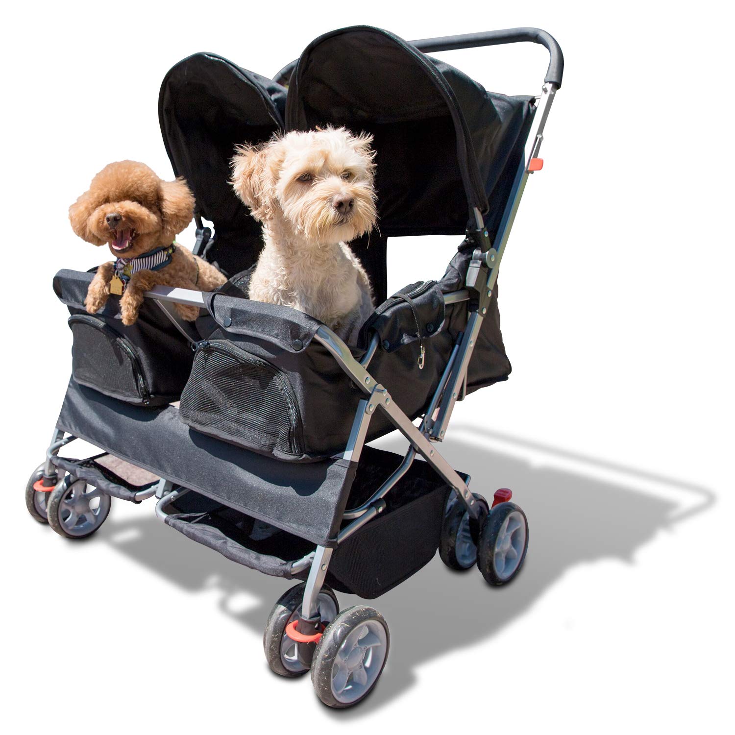 Paws & Pals Twin Double Pet Stroller