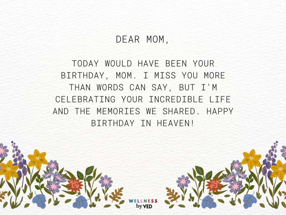 happy birthday mom in heaven 