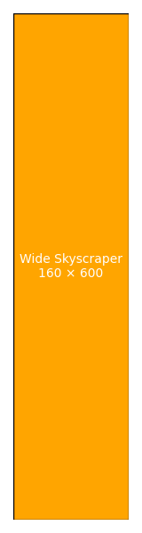 sample Wide Skyscraper Ad (160×600)