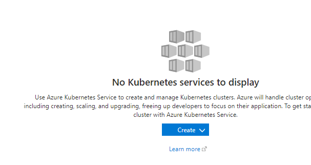 create Kubernetes azure