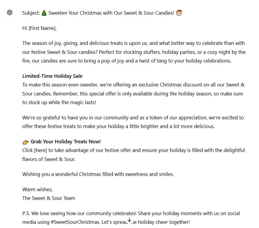 A email with text and images
Description automatically generated with medium confidence