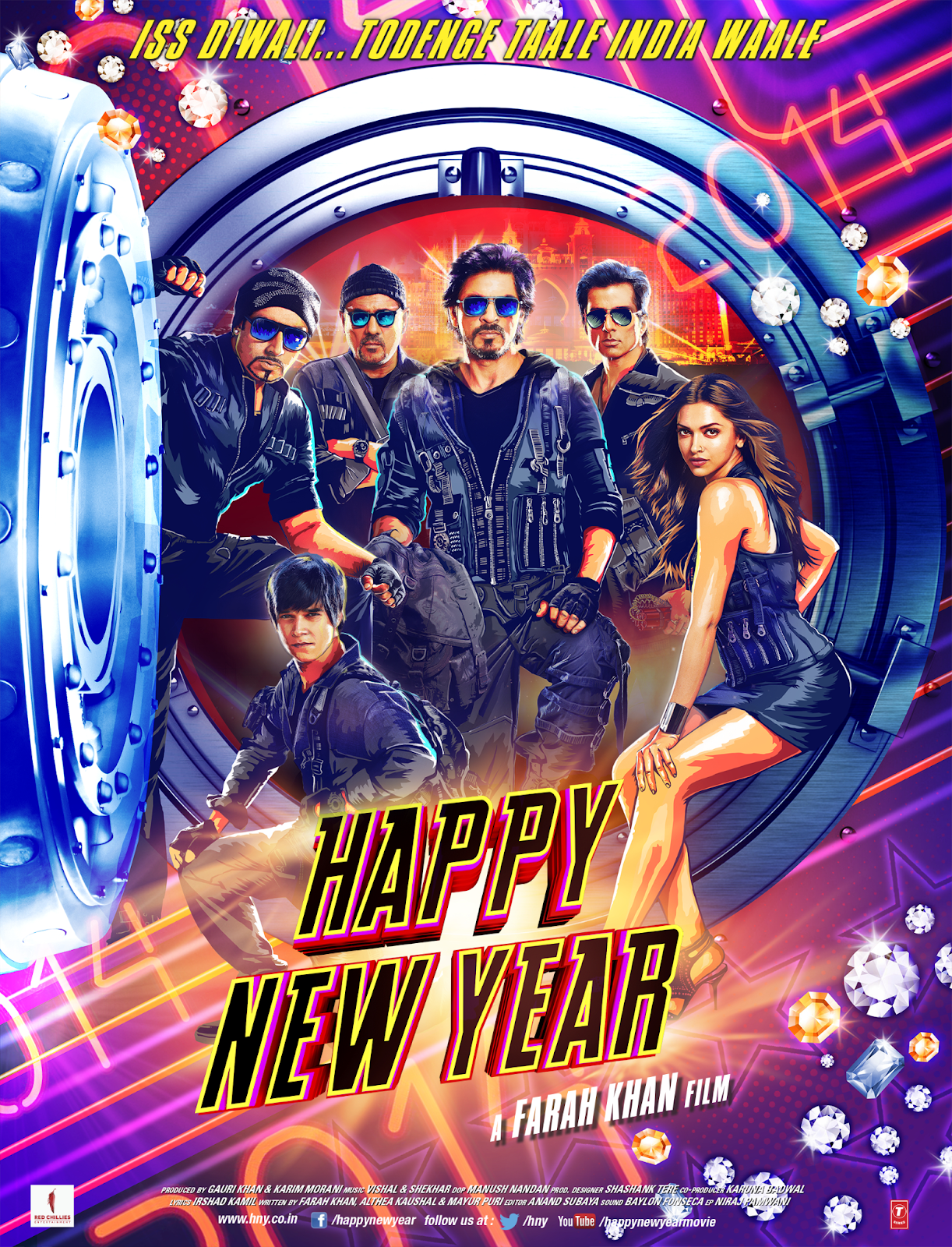 Happy New Year- Adventure movies hindi