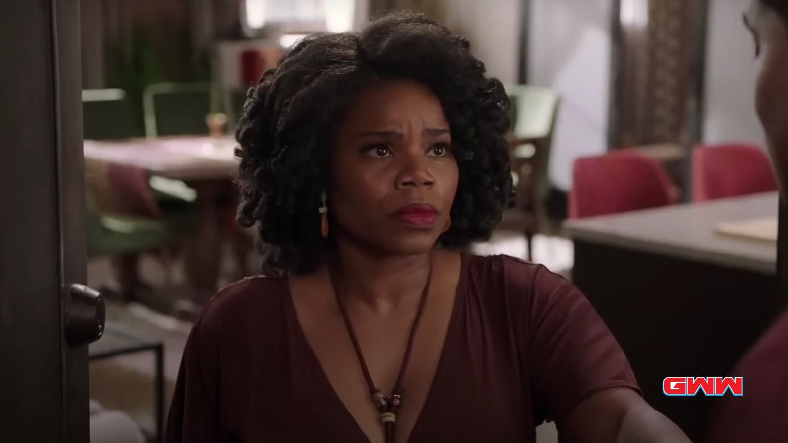 Amara Patterson looking concerned, All American Homecoming Season 3 Cast