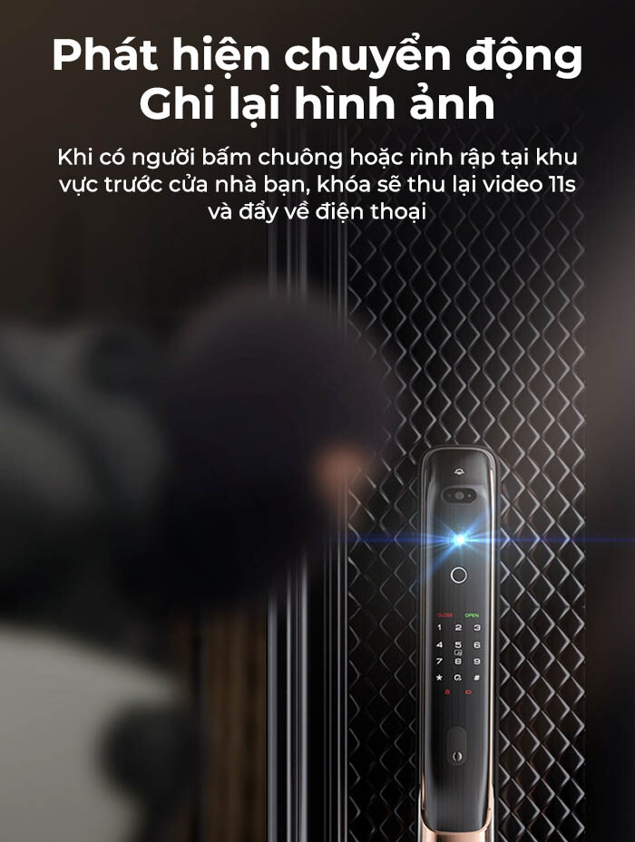 Ghi lại hình ảnh khi phát hiện chuyển động bất thường