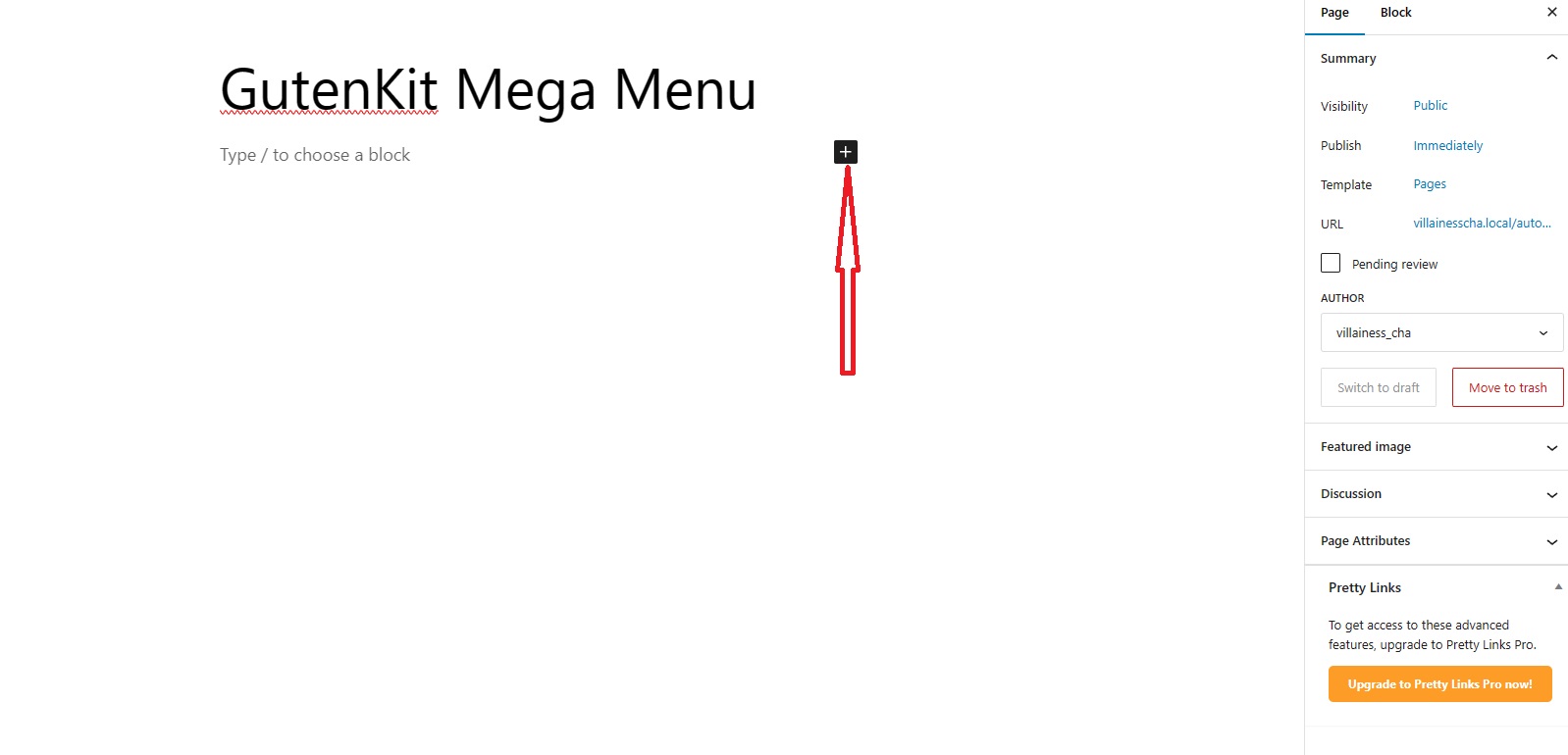 Creating Mega Menu Using GutenKit