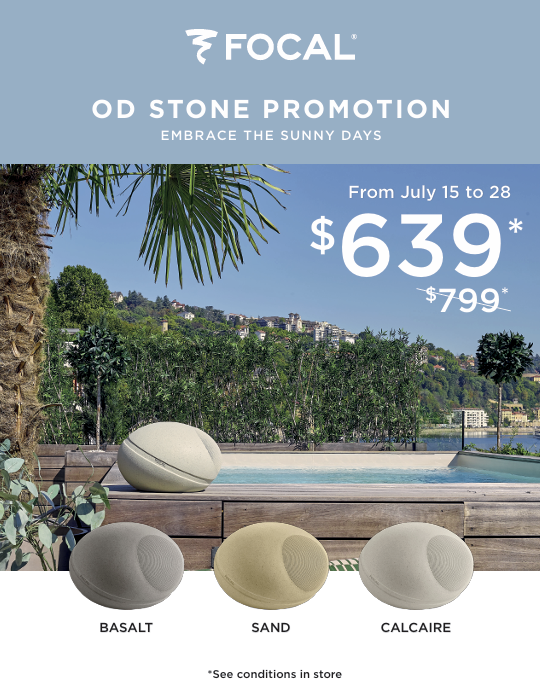 Focal Prime Day Deals 2024 - Focal OD Stone 8 outdoor speakers.