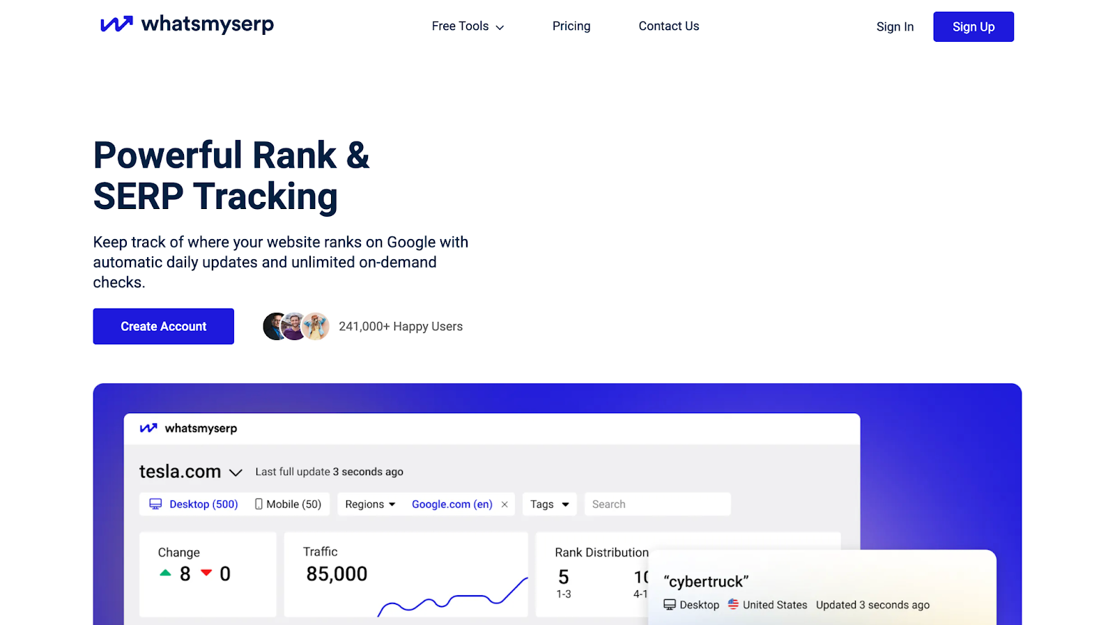 WhatsMySERP - Best Rank Tracker Tools